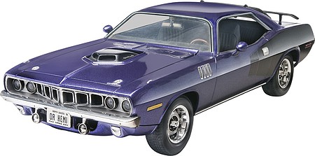 plastic model car,plastic model cars,1971 Hemi Cuda 426 -- Plastic Model Car Kit -- 1/24 Scale -- #852943