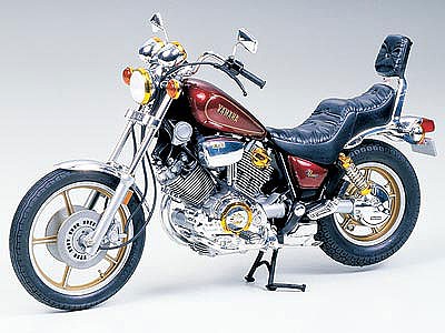 plastic models,motorcycle plastic models,Yamaha Virago XV1000 Bike -- Plastic Model Motorcycle Kit -- 1/12 Scale -- #14044